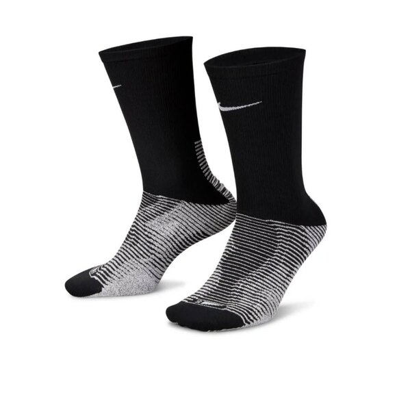 Nike DH6613-010 NikeGrip Vapor Strike Soccer Crew Socks Sz 12-13.5 - Picture 1 of 3